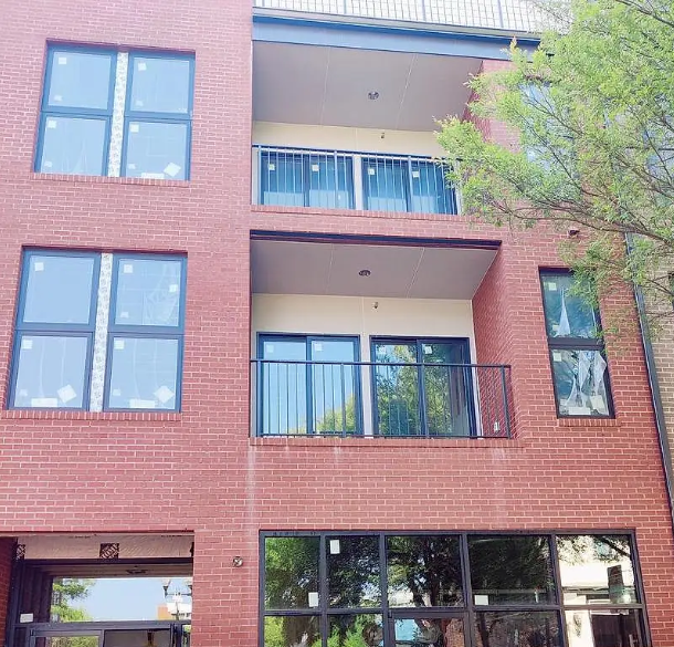 mixed-use brick building in Northern Virginia